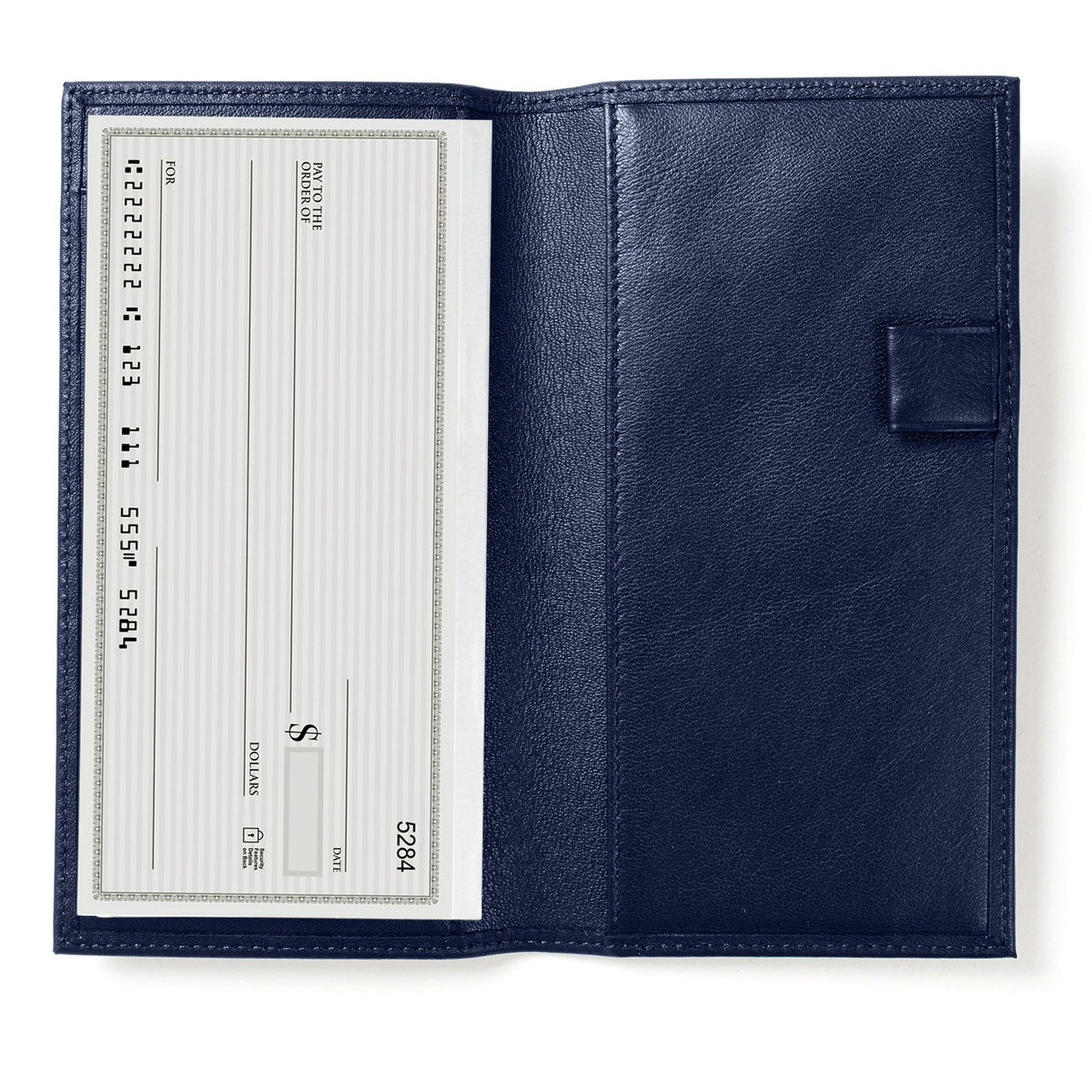 Deluxe-Checkbook-Cover-with-Divider-Blue-C14-375