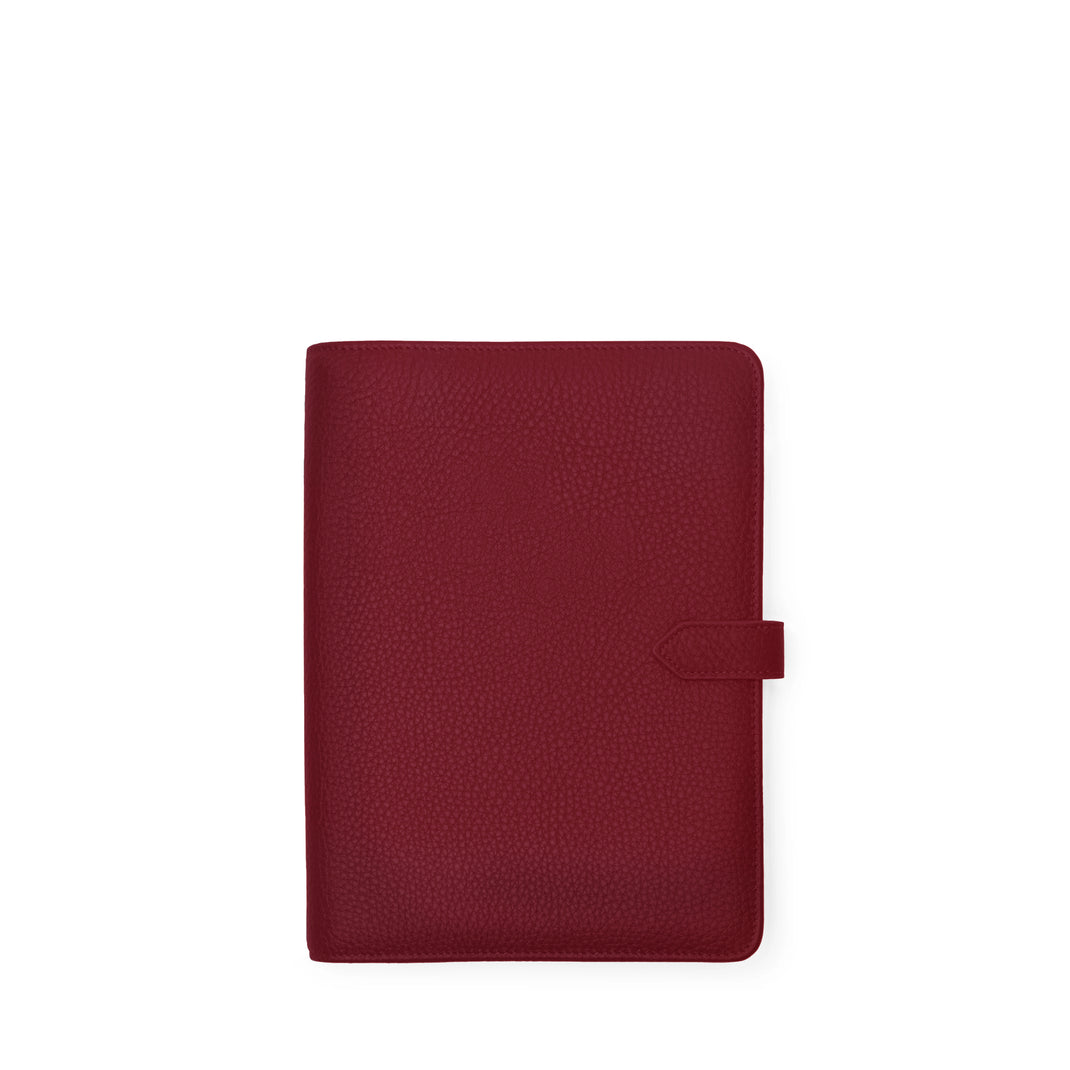 Carnet à pression A5 Rouge Grenat